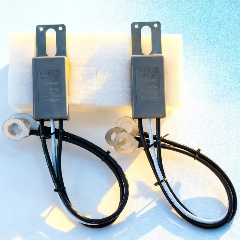 480V Single Phase LV Arrester close-up view
