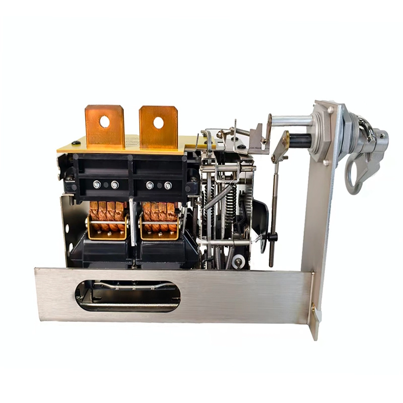 Single phase 520A CSP oil immersed circuit breaker 125KVA front handle view