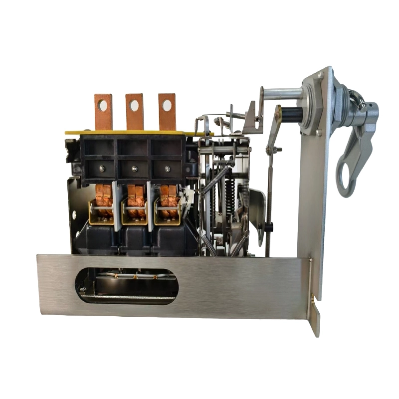 Three phase 2X313A CSP oil immersed circuit breaker 225KVA front operating face