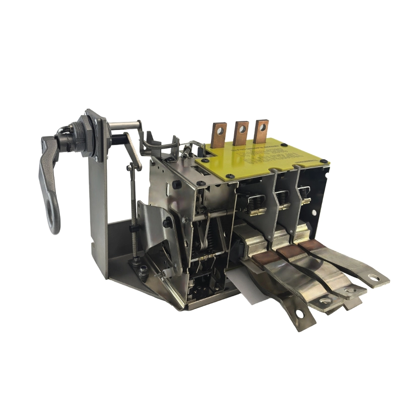 Side mounting holes of three phase 2X313A CSP oil immersed circuit breaker 225KVA